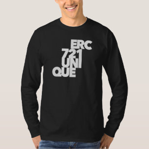 Erc721 Unique Blockchain Nft Non Fungible Token Et T-Shirt