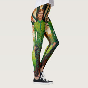“Erdessa’s Portrait” - The Disguise of Stillness Leggings
