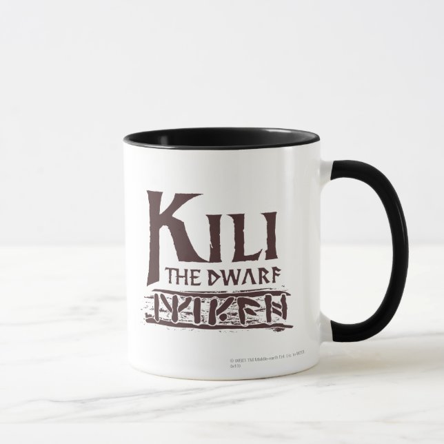 Erebor - Kili Name Mug (Right)