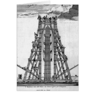Erecting the Ancient Egyptian Obelisk