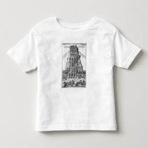 Erecting the Ancient Egyptian Obelisk Toddler T-Shirt