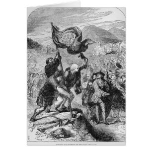Erecting the Standard of the Young Pretender