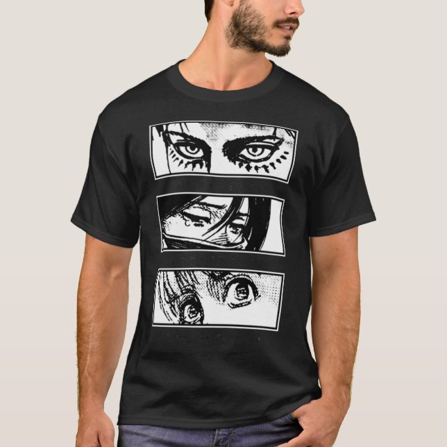 Eren, Mikasa, Armin Classic T-Shirt (Front)
