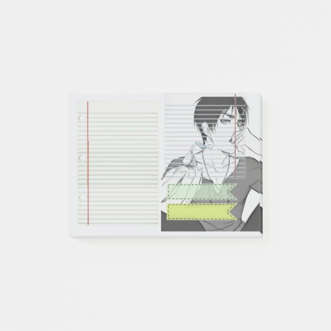 Eren yeager post-it notes (Front)