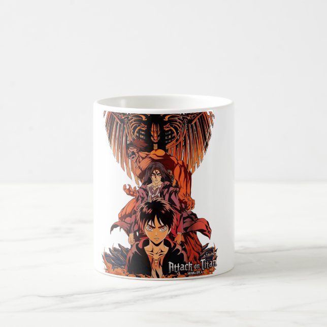 Eren Yeager - The Fight for Freedom Coffee Mug (Center)