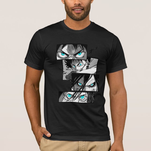 Eren Yeager - Unyielding Resolve T-Shirt (Front)