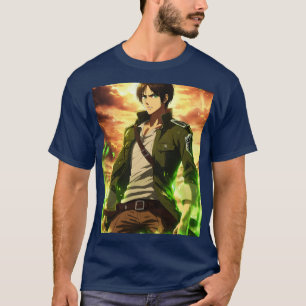eren yeagers  printed tshirt 