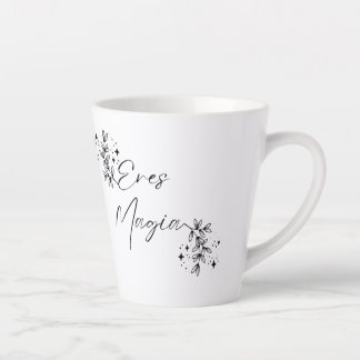 Eres Magia taza de café latte Latte Mug