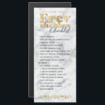 Erev Shabbos Checklist Marble Magnetic Reminder<br><div class="desc">Our Erev Shabbos Checklist Magnetic Reminder is an elegant, classy way to be sure that everything gets done with plenty of time to spare on Erev Shabbos! We never light shabbos candles before running down this handy list. Includes space for you to personalise with your family name. PLUS, if you...</div>
