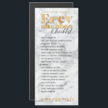 Erev Shabbos Checklist Marble Magnetic Reminder<br><div class="desc">Our Erev Shabbos Checklist Magnetic Reminder is an elegant, classy way to be sure that everything gets done with plenty of time to spare on Erev Shabbos! We never light shabbos candles before running down this handy list. Includes space for you to personalise with your family name. PLUS, if you...</div>