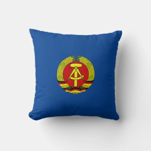 Erfurt, DDR, GDR, Erfurt, East Germany Ossi Cushion