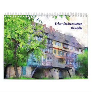 Erfurt Kalender – Sehenswürdigkeiten & Stadta Calendar