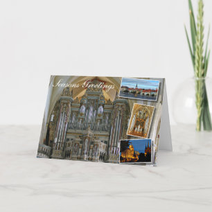 Erfurt Prediger Church organ Holiday Card