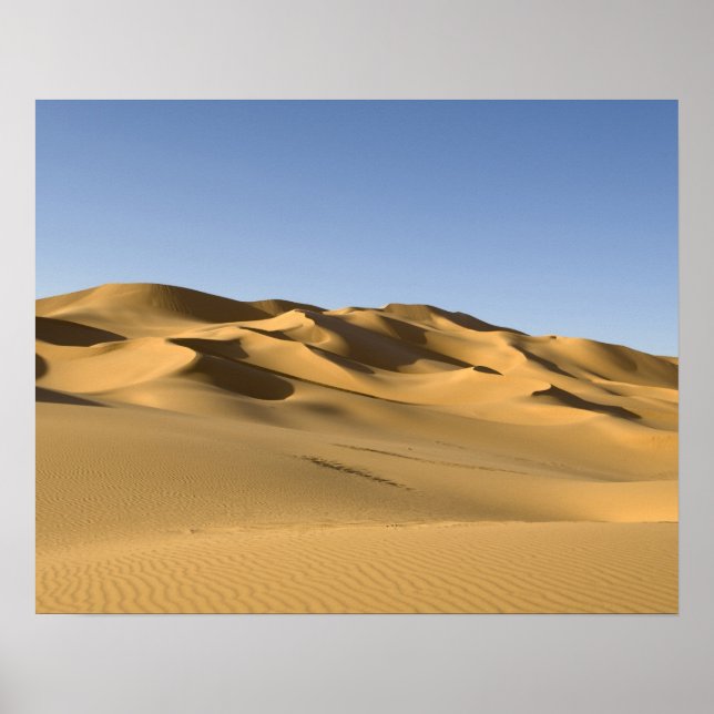 Erg Awbari, Sahara Desert, Fezzan, Libya. 5 Poster (Front)