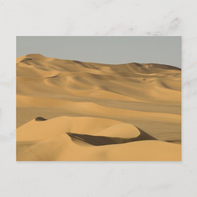 Erg Awbari, Sahara desert, Fezzan, Libya. Postcard (Front)