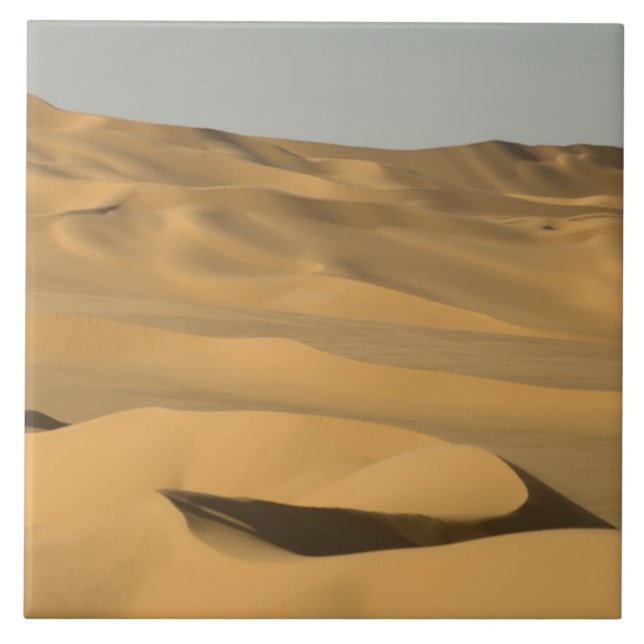 Erg Awbari, Sahara desert, Fezzan, Libya. Tile (Front)