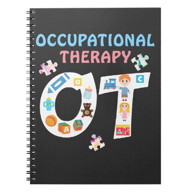Ergotherapy Occupational Therapist OT Therapy Notebook (Front)