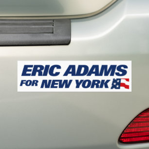 Eric Adams for NYC Mayor 2025 Bumper Sticker