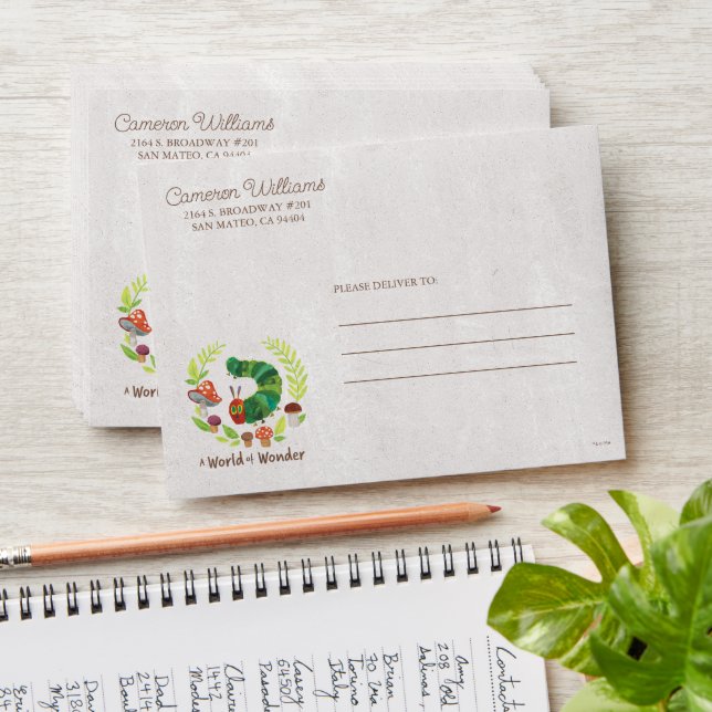 Eric Carle | A World of Wonder Envelope (Stacked)