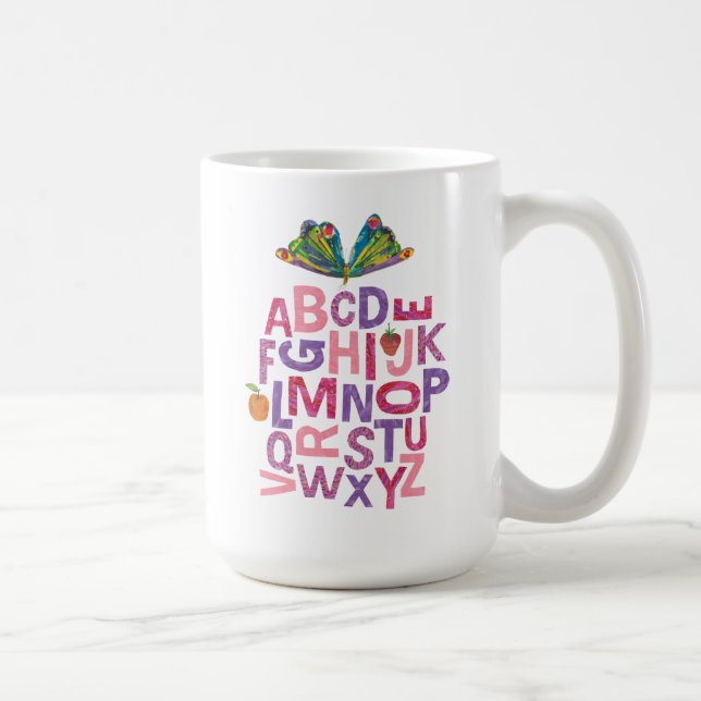 Eric Carle | Alphabet Butterfly Pattern Coffee Mug (Right)