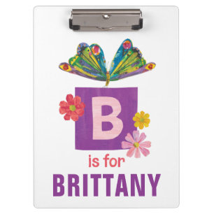 Eric Carle B is for Butterfly Clipboard