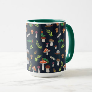 Eric Carle   Bugs and Mushrooms Pattern Mug