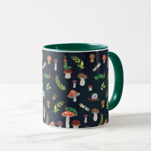 Eric Carle   Bugs and Mushrooms Pattern Mug