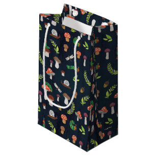 Eric Carle   Bugs and Mushrooms Pattern Small Gift Bag