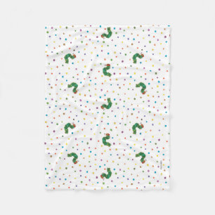 Eric Carle   Caterpillar and Dots Pattern Fleece Blanket