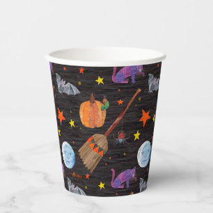 Eric Carle   Caterpillar Black Halloween Pattern Paper Cups