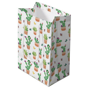 Eric Carle   Caterpillar, Cactus, and Butterfly Pa Medium Gift Bag
