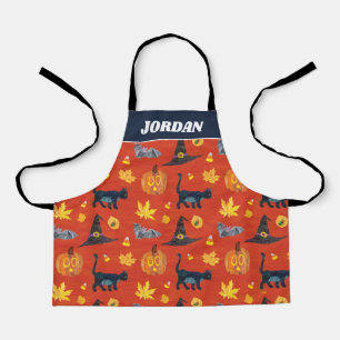 Eric Carle   Caterpillar Halloween Pattern Apron