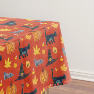 Eric Carle   Caterpillar Halloween Pattern Tablecloth