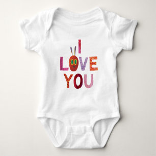 Eric Carle   Caterpillar I Love You Baby Bodysuit