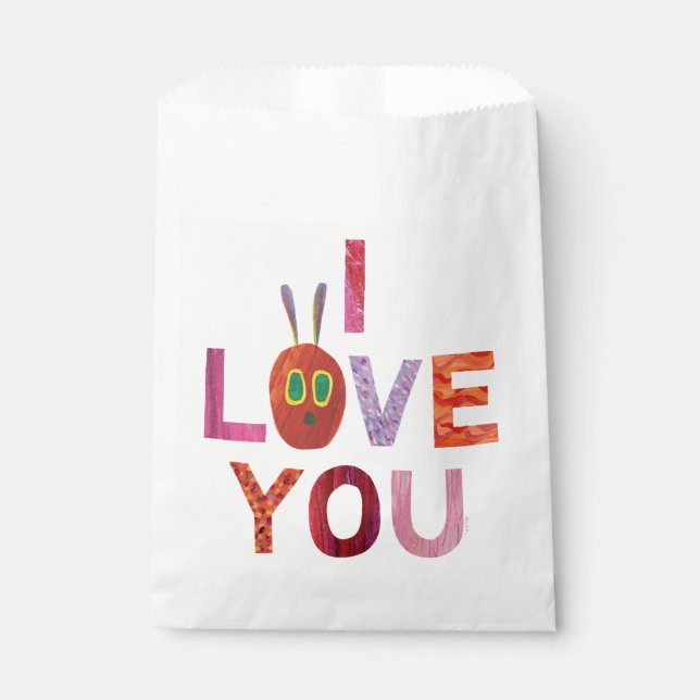 Eric Carle | Caterpillar I Love You Favour Bags (Front)