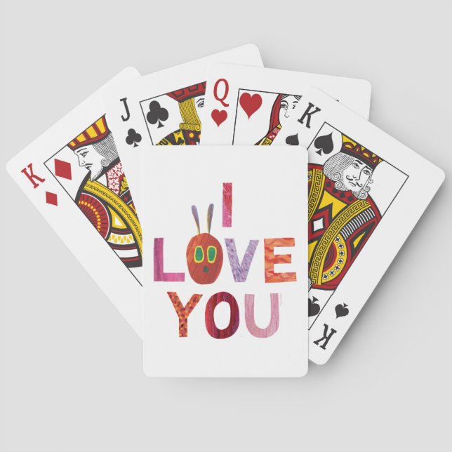 Eric Carle | Caterpillar I Love You Playing Cards (Back)