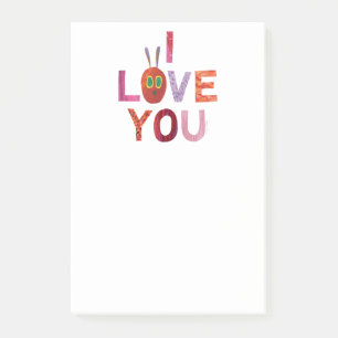 Eric Carle Caterpillar I Love You Post-it Notes