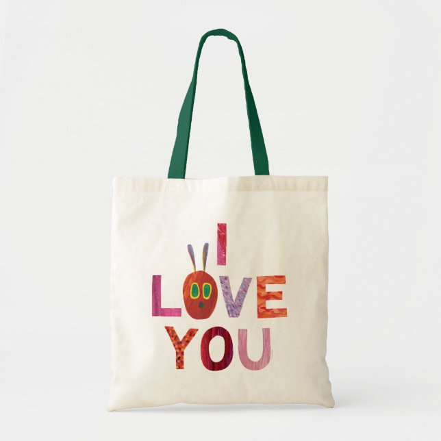 Eric Carle | Caterpillar I Love You Tote Bag (Front)