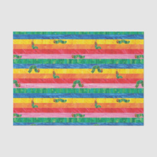 Eric Carle   Caterpillar Rainbow Stripe Pattern Tissue Paper