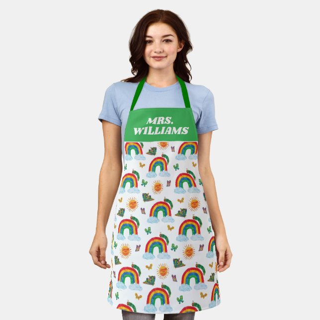 Eric Carle | Caterpillar to Rainbow Butterfly Apron (Worn)