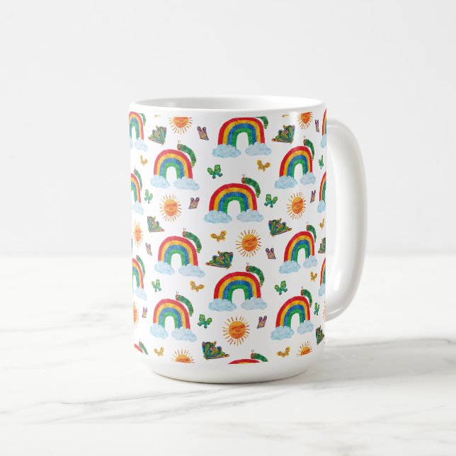 Eric Carle | Caterpillar to Rainbow Butterfly Coffee Mug (Front Right)