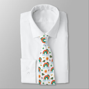 Eric Carle Caterpillar to Rainbow Butterfly Tie