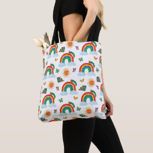 Eric Carle   Caterpillar to Rainbow Butterfly Tote Bag