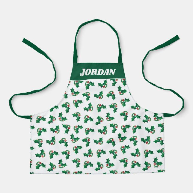 Eric Carle Christmas Caterpillar Apron (Front)