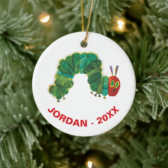 Eric Carle Christmas Caterpillar Ceramic Tree Decoration (Tree)