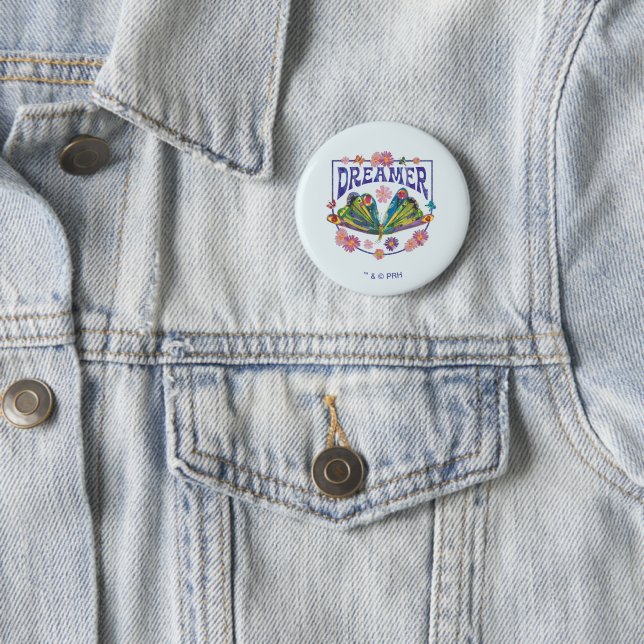 Eric Carle | Dreamer 6 Cm Round Badge (In Situ)