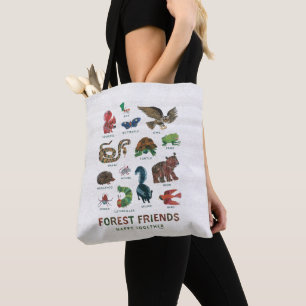 Eric Carle   Forest Friends Happy Together Tote Bag