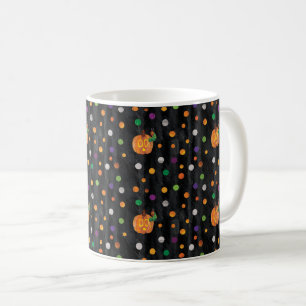 Eric Carle   Halloween Polka Dot Pattern Coffee Mug