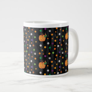 Eric Carle   Halloween Polka Dot Pattern Large Coffee Mug
