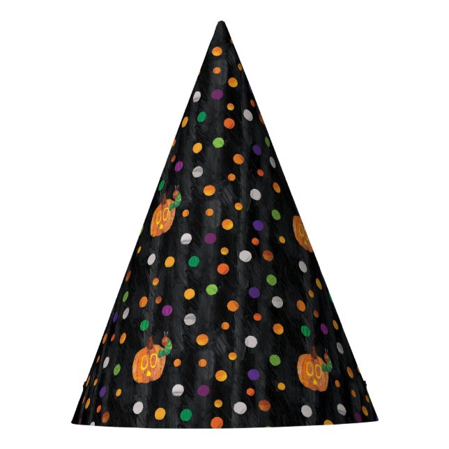 Eric Carle | Halloween Polka Dot Pattern Party Hat (Front)